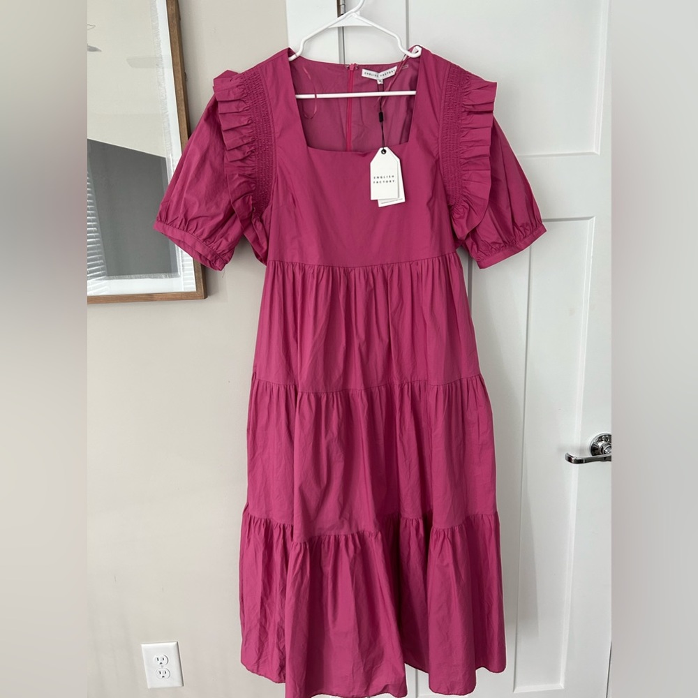 English factory dress new with tags